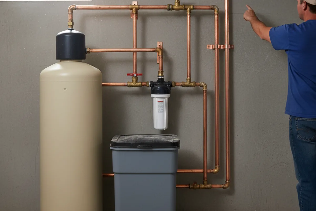 Whole-house water treatment system installed in Marietta